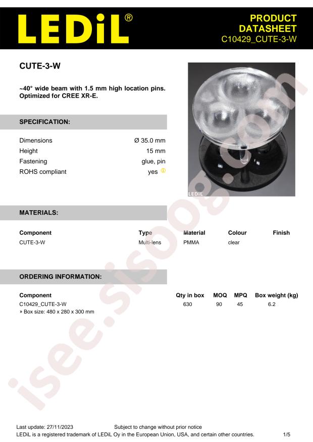 Ledil C10429_CUTE-3-W