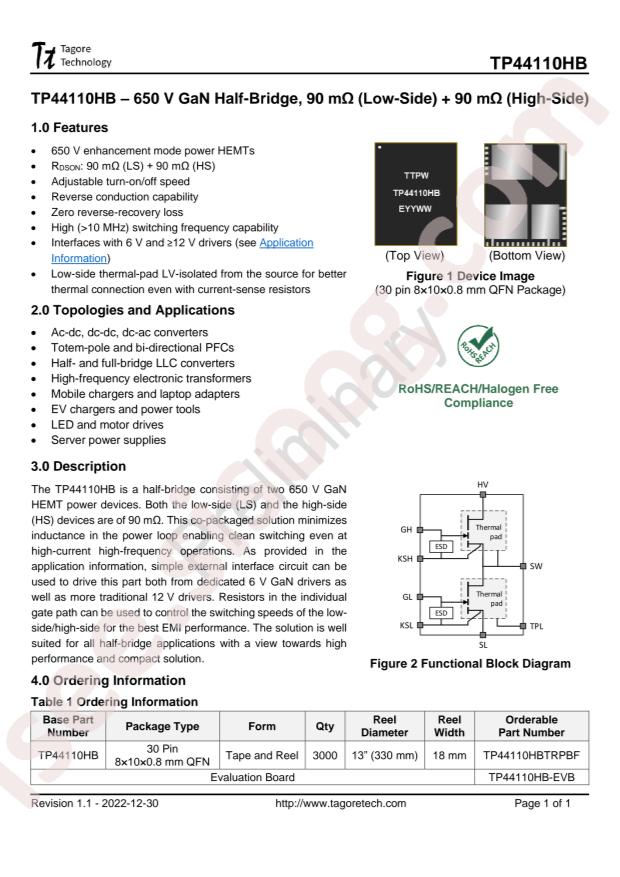 Tagore Technology TP44110HB
