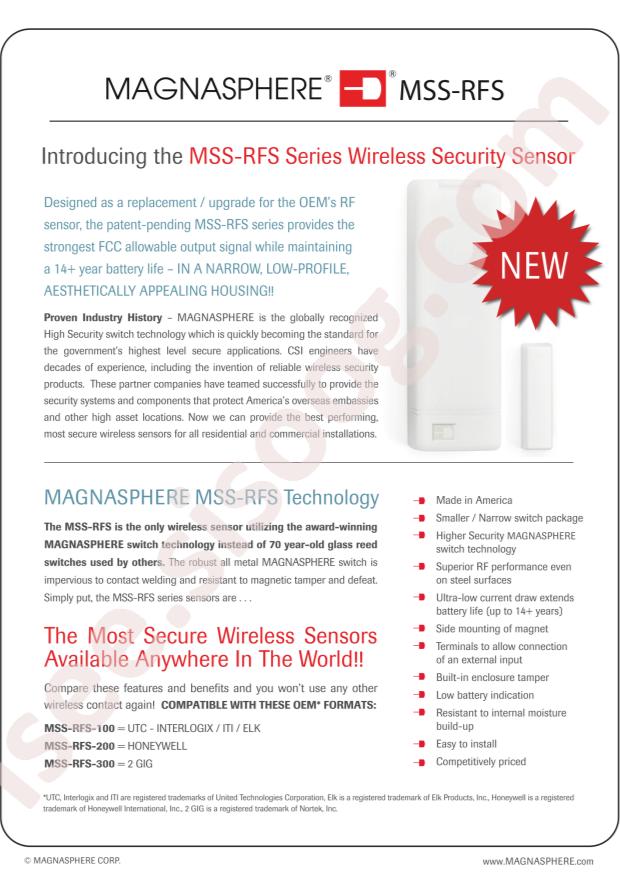 Magnasphere Corp. MSS-RFS-300-W