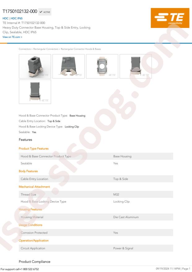 TE Connectivity T1750102132-000