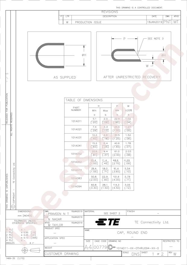 TE Connectivity 101A021-100/180-0