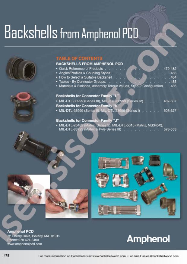 Amphenol M85049/23-25Z