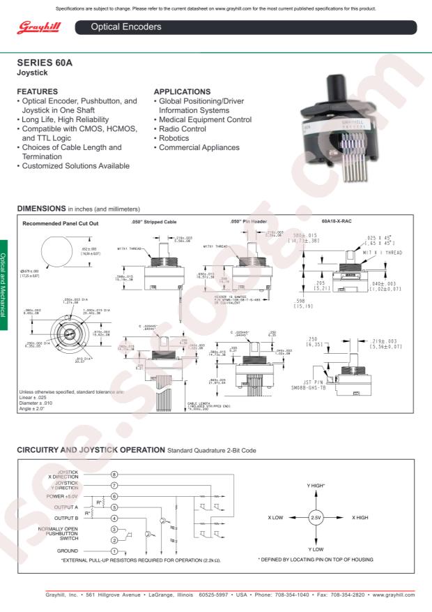 Grayhill 60A00-8-P