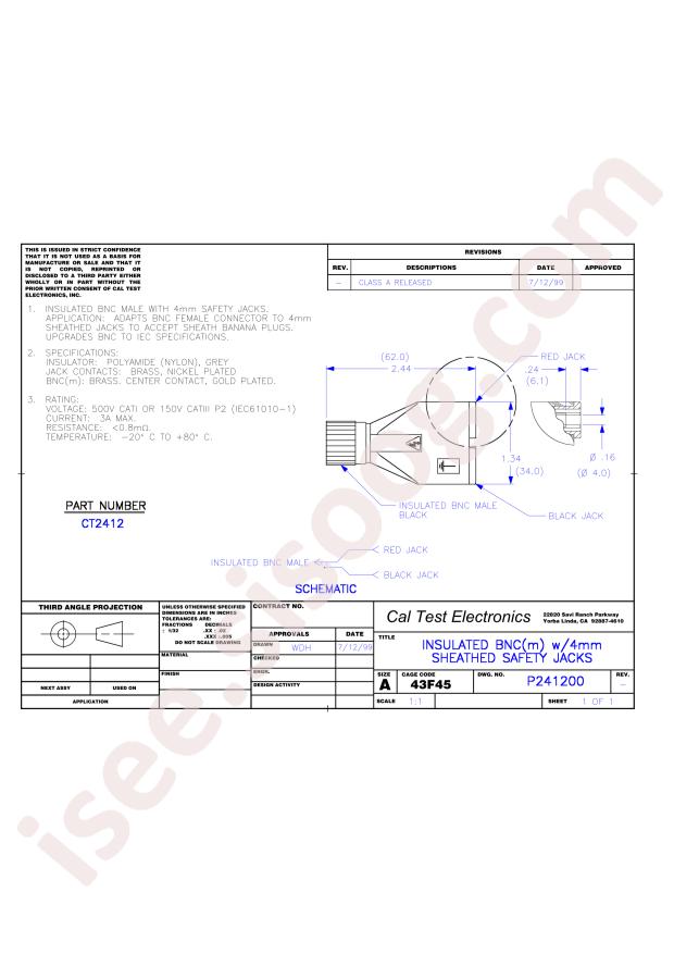 Cal Test CT3161-2