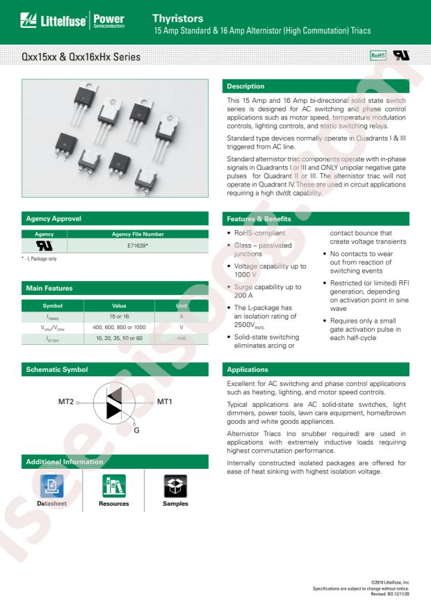 Littelfuse QK015L5TP