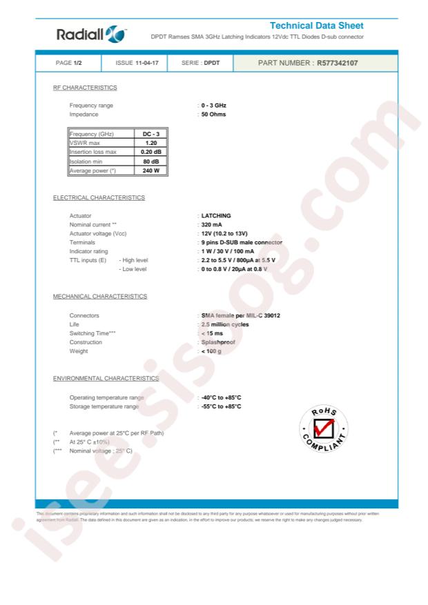 Radiall R577342107