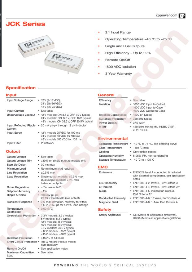 XP Power JCK3048S05