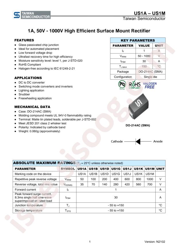 Taiwan Semiconductor US1GH