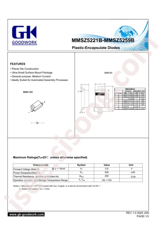 GOODWORK MMSZ5245B
