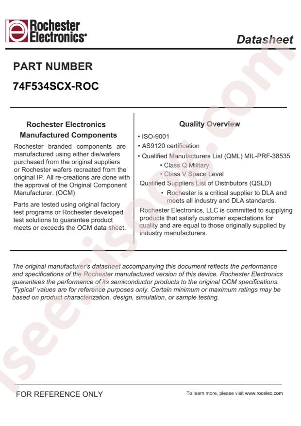 onsemi MC74F534M