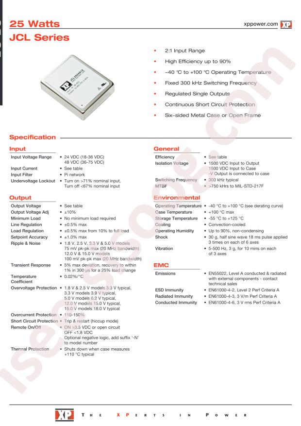 XP Power JCL3048S3V3
