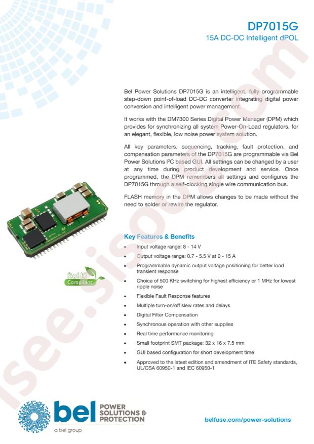 Bel Fuse DP7015G-R100
