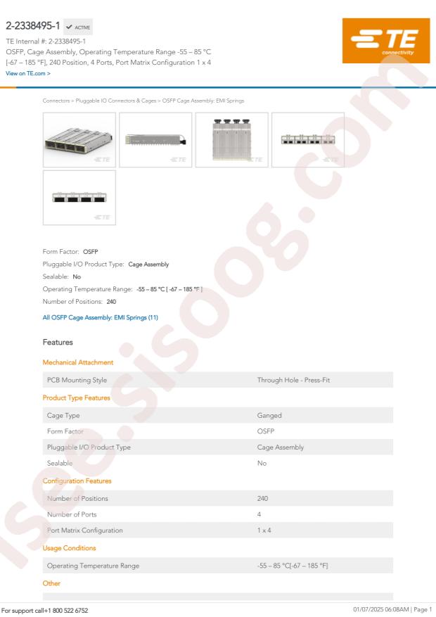 TE Connectivity 2-2338495-1