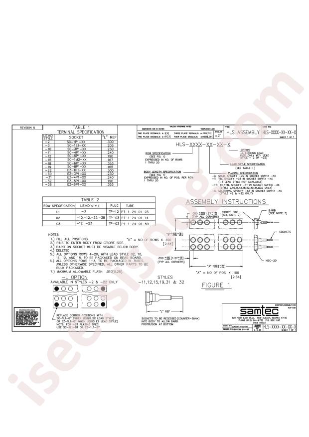Samtec HLS-0106-T-10