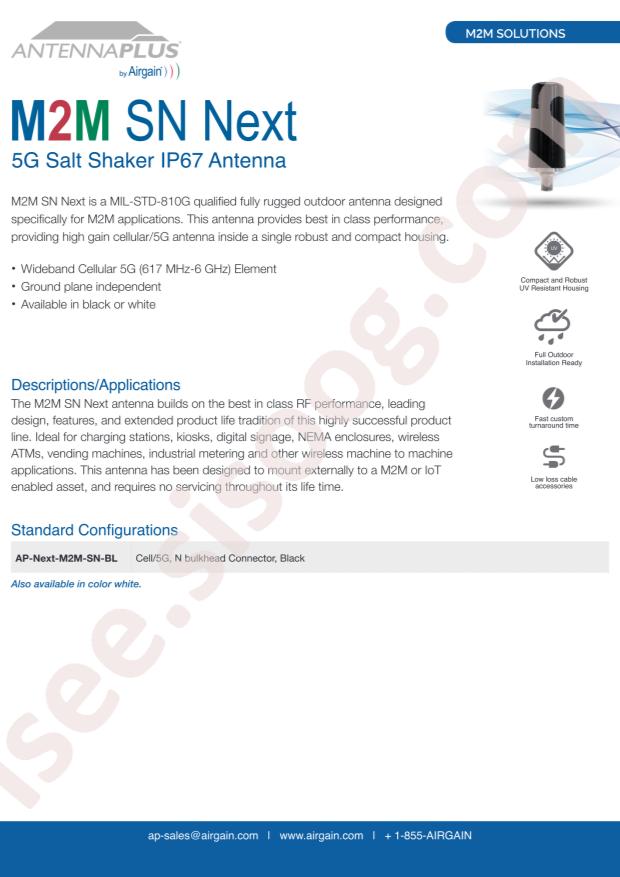 Airgain AP-NEXT-M2M-SN-BL