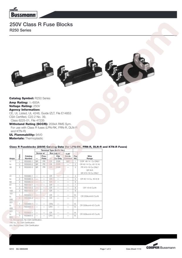 EATON R25060-3CR