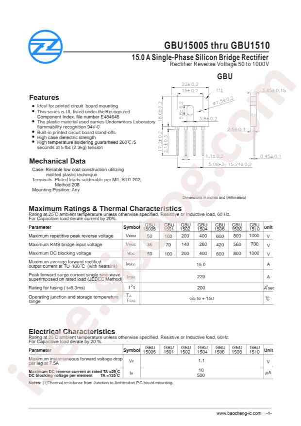 baocheng GBU1506