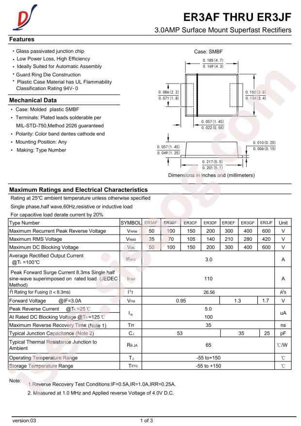 DIYI Elec Tech ER3GF