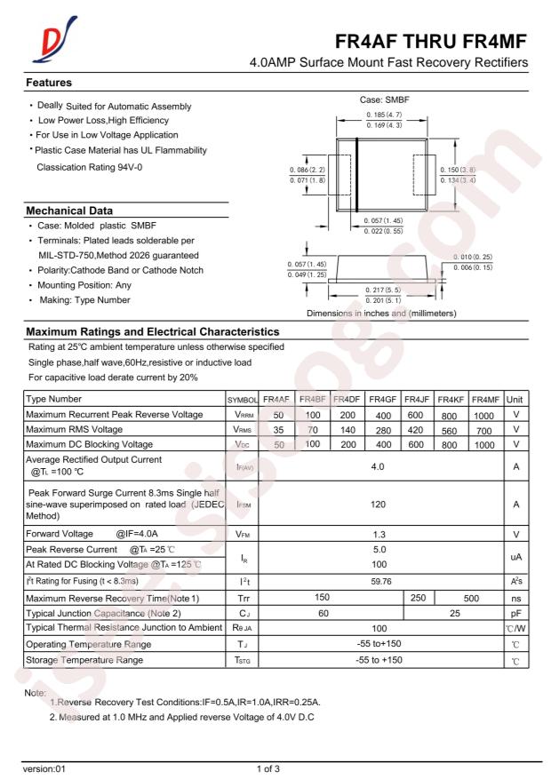 DIYI Elec Tech FR4MF