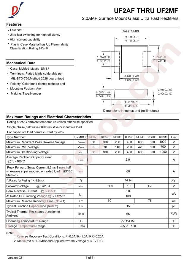 DIYI Elec Tech UF2MF