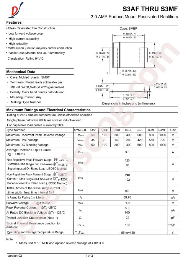 DIYI Elec Tech S3MF