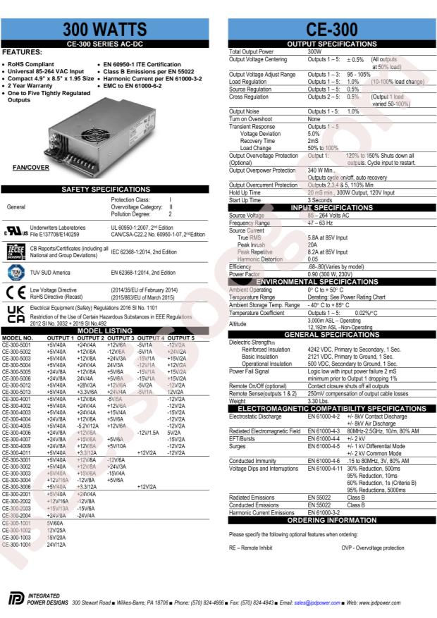 Integrated Power Designs 1010184