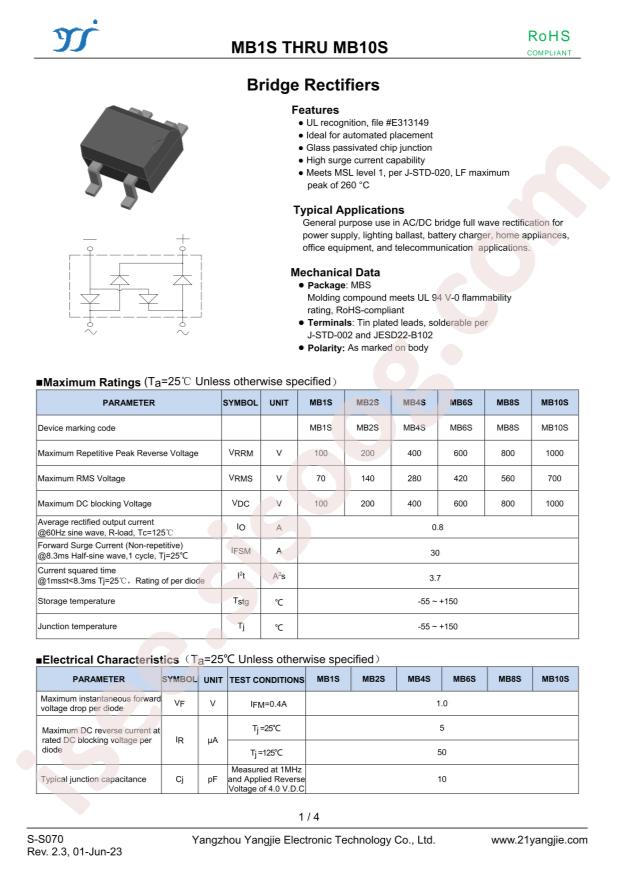 YANGJIE MB4S