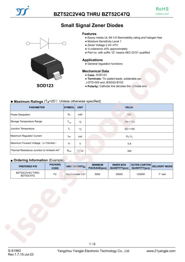 YANGJIE BZT52C4V3Q