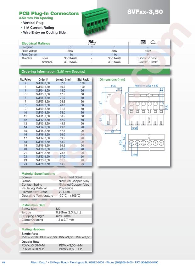 Altech SVF06-3,50