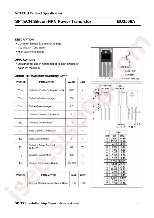 SPTECH BU2508A