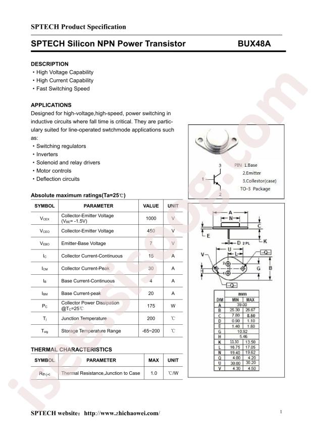 SPTECH BUX48A