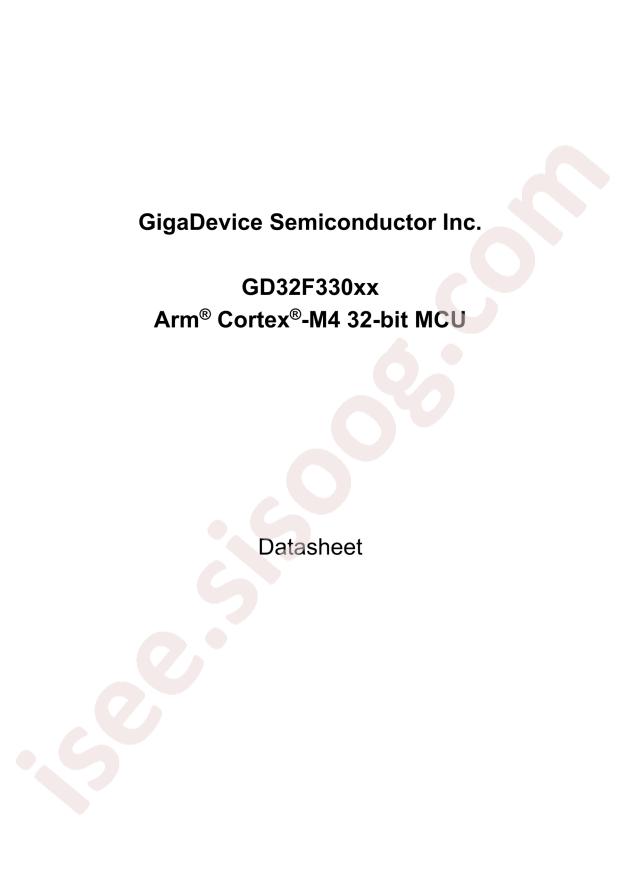 GigaDevice Semicon Beijing GD32F330RBT6