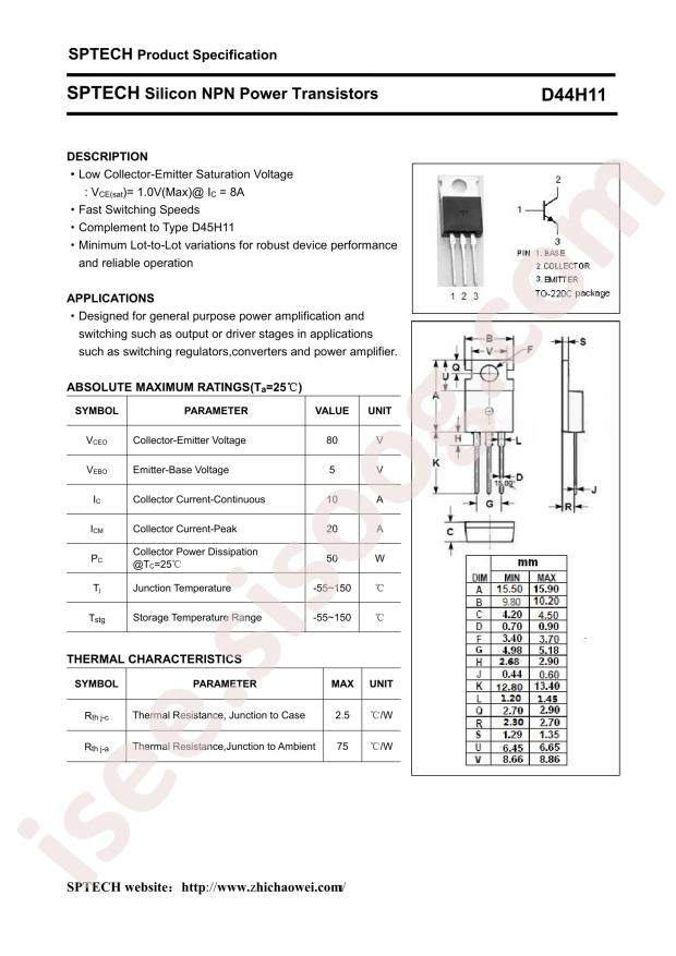 SPTECH D44H11