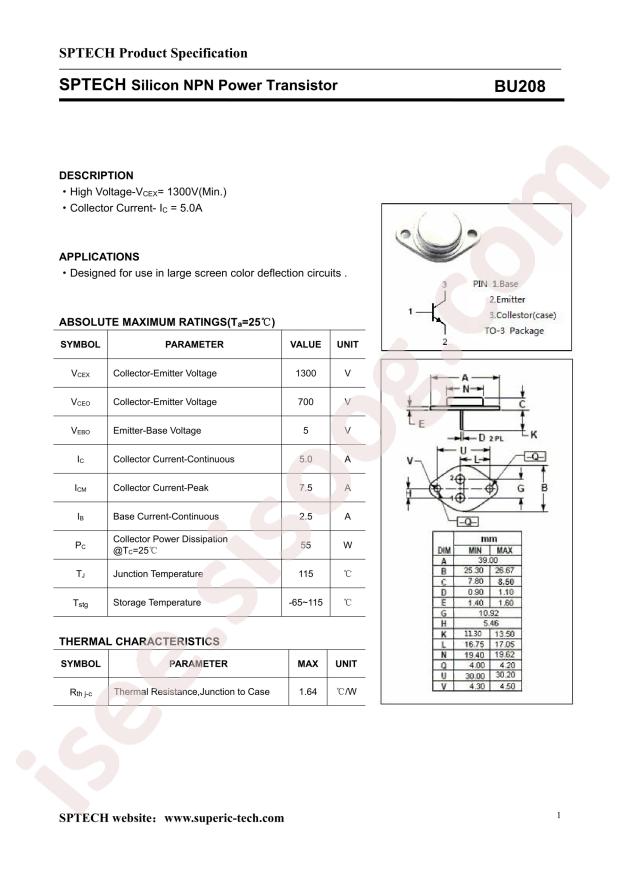 SPTECH BU208