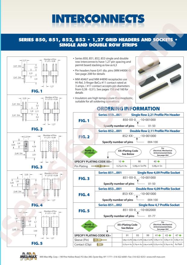 Mill-Max Mfg. Corp. 853-47-100-20-001000