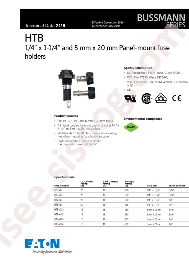 EATON BK/HTB-86M