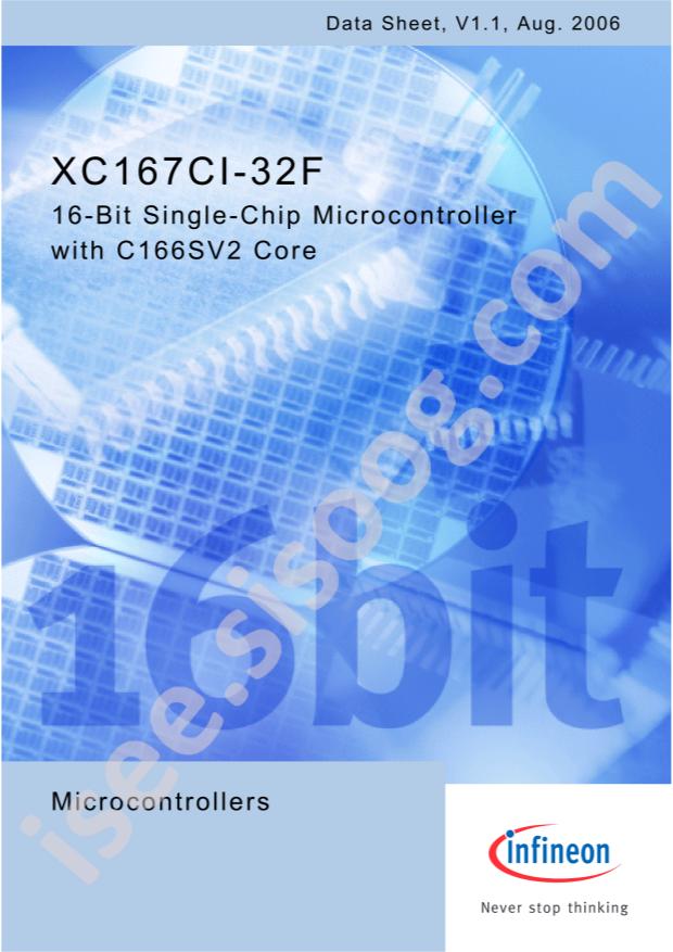 Infineon SAF-XC167CI-32F40F BB-A