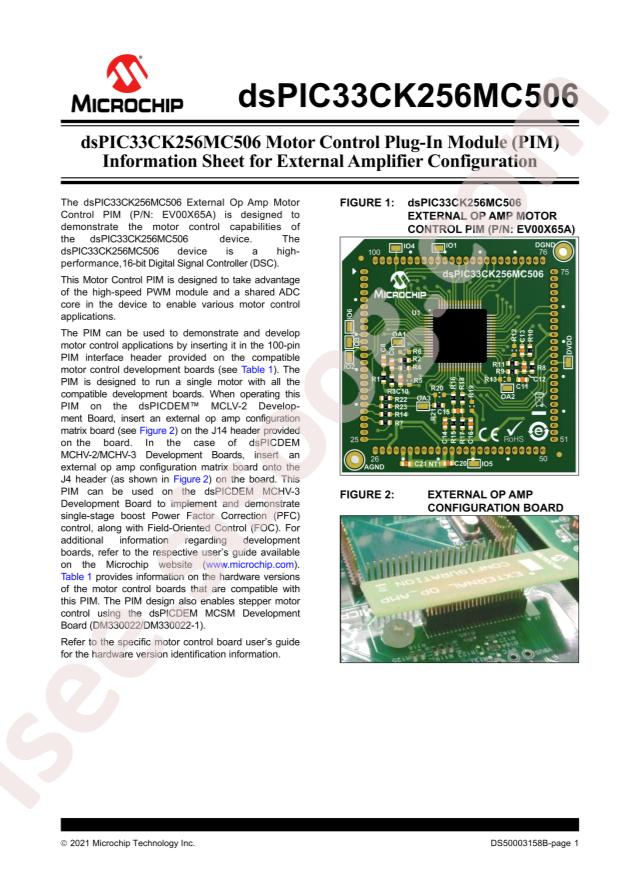 MICROCHIP EV00X65A
