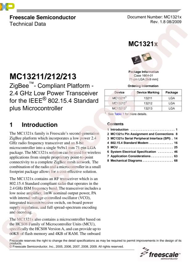NXP KC13213