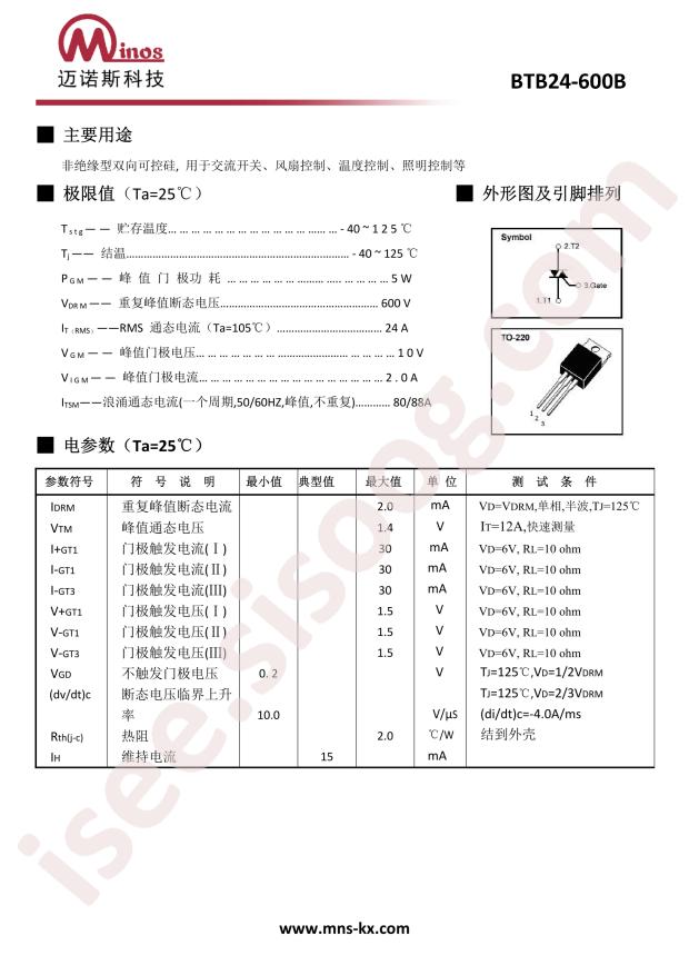 Minos BTB24-600B