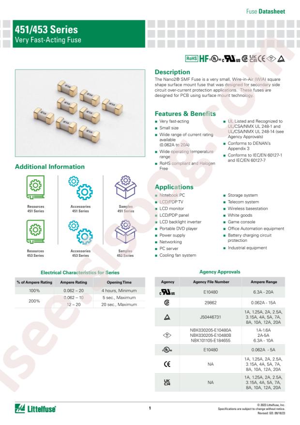 Littelfuse 0451004.NRL