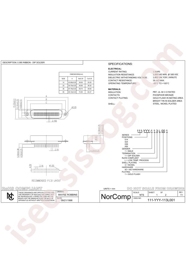 NorComp 111-024-113L001