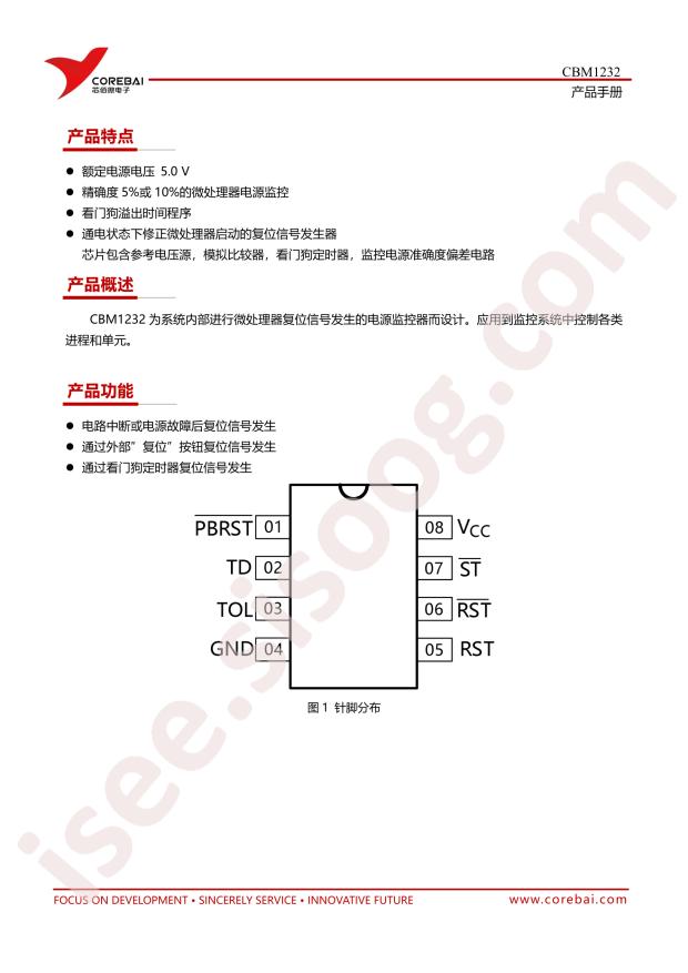 Corebai Microelectronics CBM1232AS8