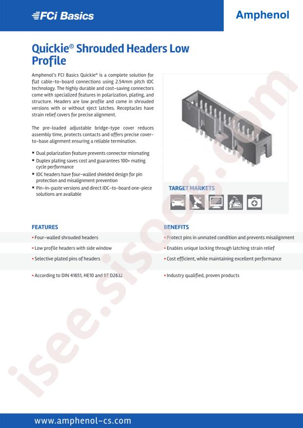 Amphenol 10080054-037LF