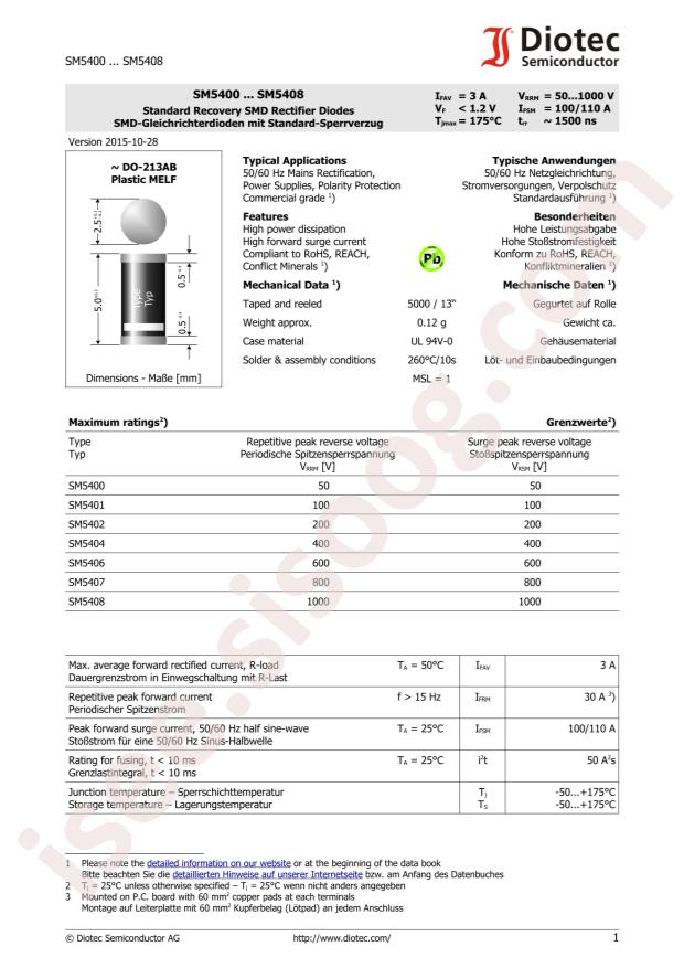 DIOTEC SM5407-CT