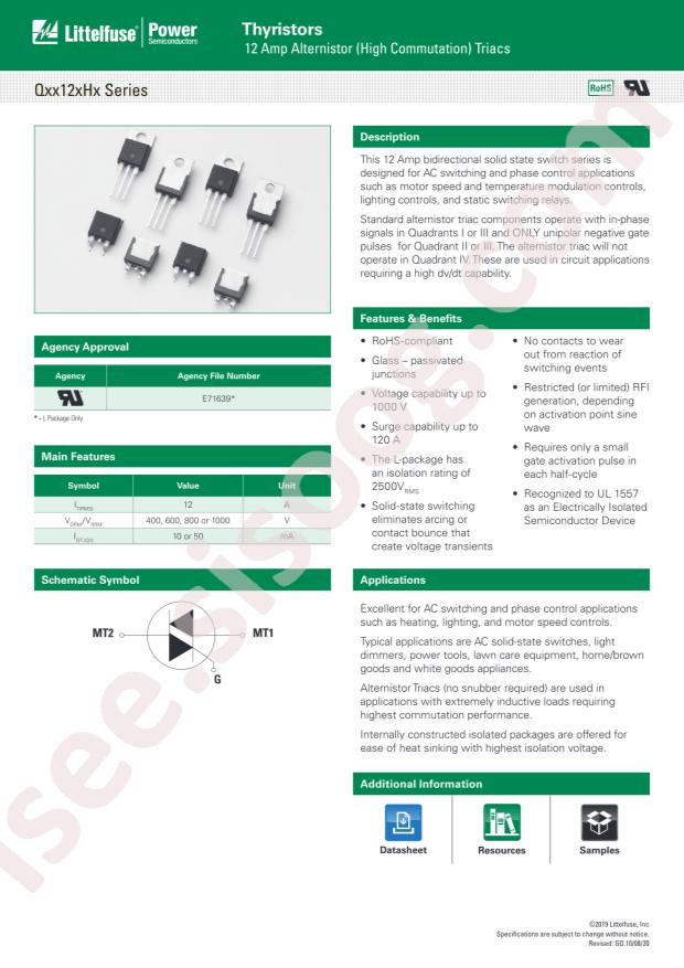 Littelfuse QJ6025LH6TP