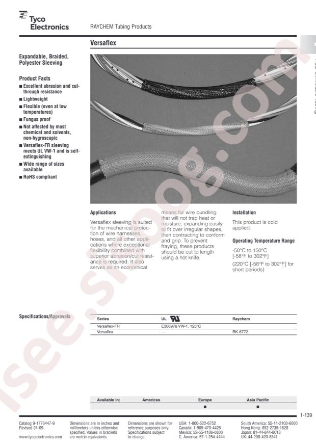 TE Connectivity VERSAFLEX-FR-3/8-09-SP