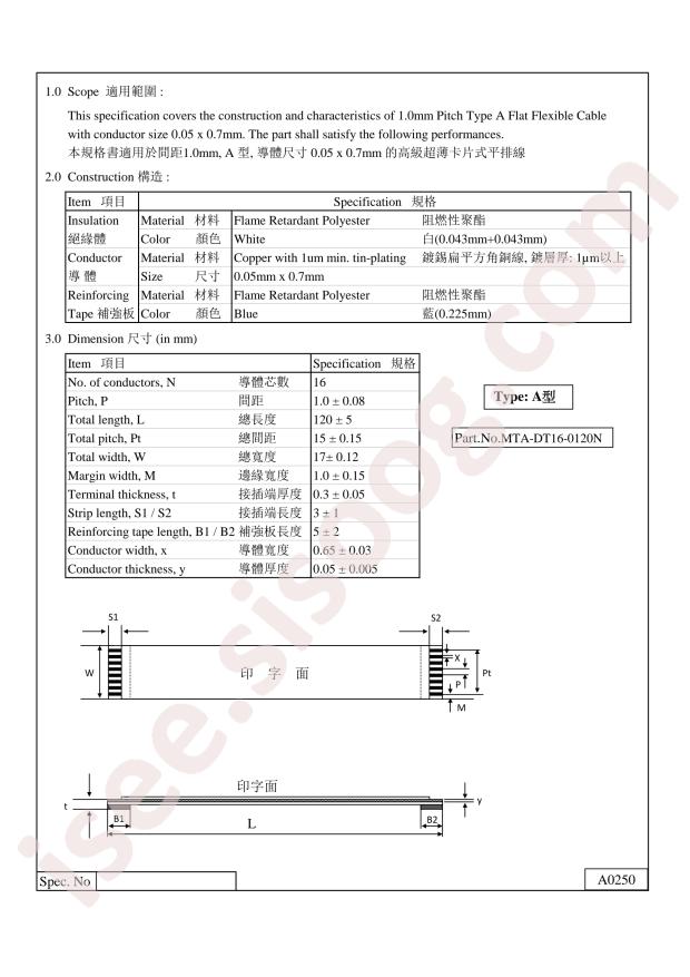MINTRON MTA-DT16-0120N