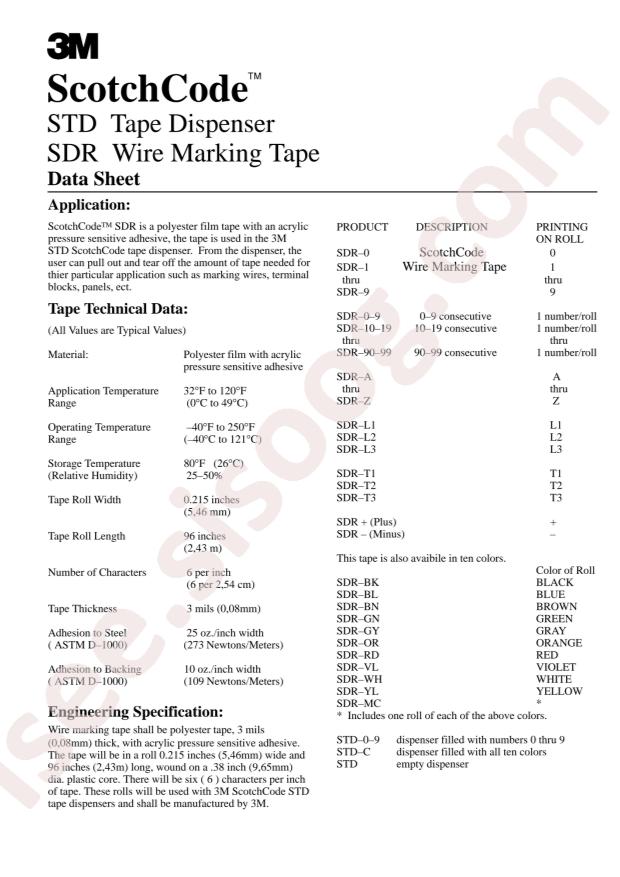 3M SDR-N