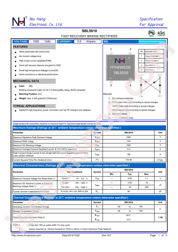 NH SBL5010